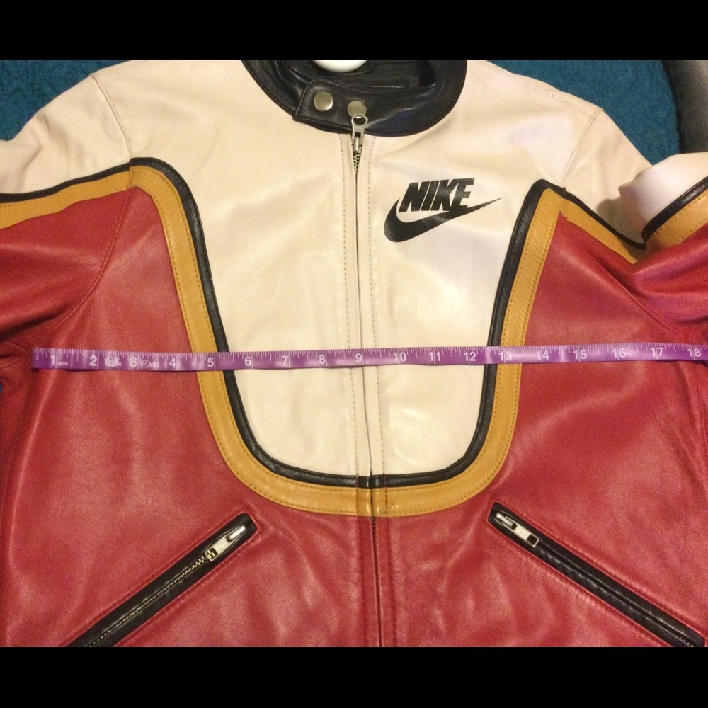 Vintage Nike Leather Motorcycle Jacket - Picture 7 of 7
